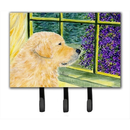 Carolines Treasures Golden Retriever Leash Holder or Key Hook SS8680TH68